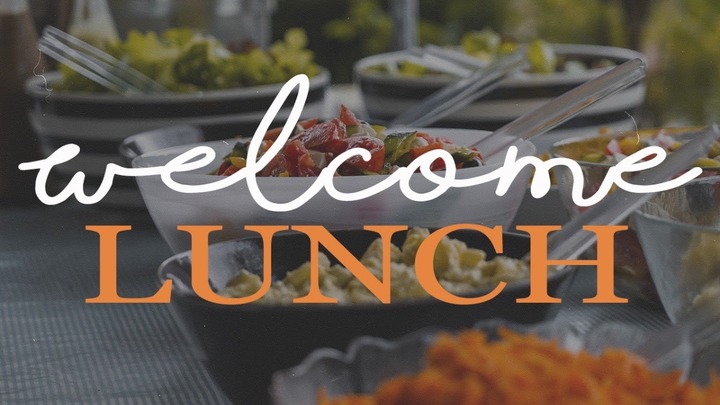 Logo for Welcome Lunch - October 13, 2024