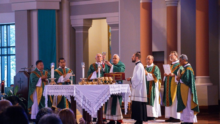 Logo for The Mass Explained