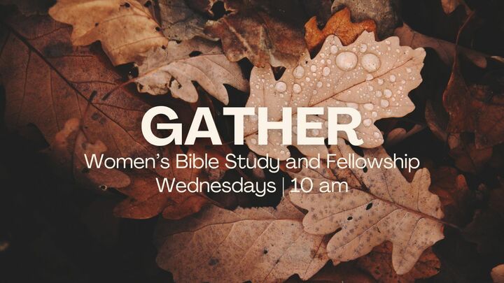 Logo for GRP | "Gather" Women's Bible Study and Fellowship | Brandy Low