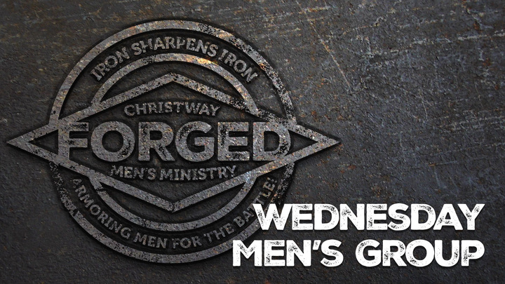 Logo for Forged Men's Group (Wednesdays)
