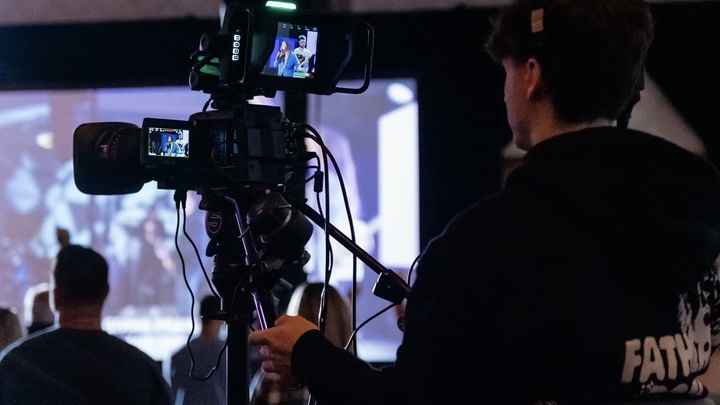 Logo for AVL (Broadcast Audio, , Live Stream, Sunday and Event Sound, Visual, Lighting Team)