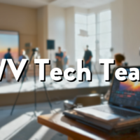 Logo for Serve Team | A/V Tech