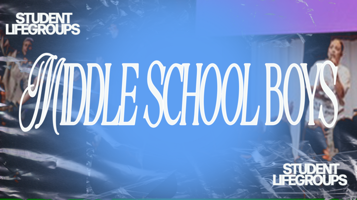 Logo for Middle School Boys LifeGroup