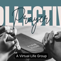 Logo for Collective Prayer – in person or join on Zoom