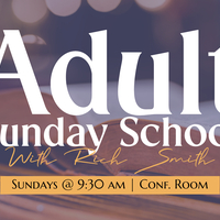 Logo for Adult Sunday School with Rich Smith