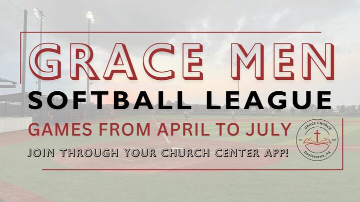 Logo for Men's Softball League