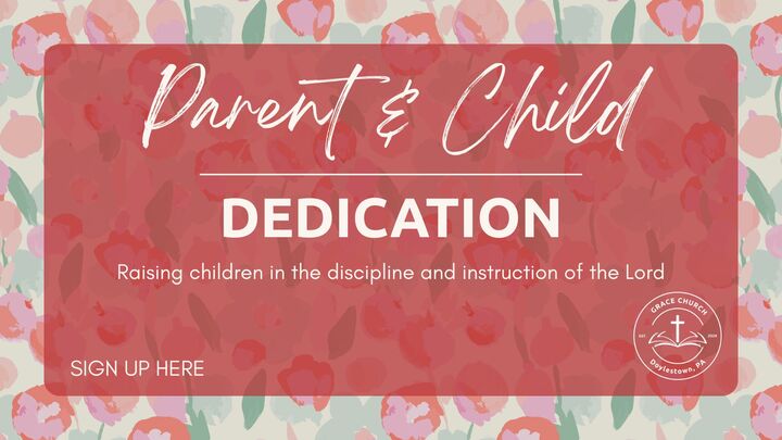 Logo for Child & Parent Dedication