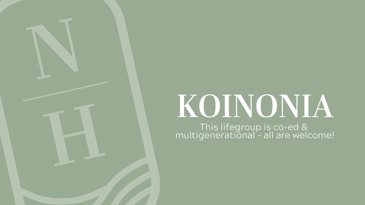 Logo for Koinonia