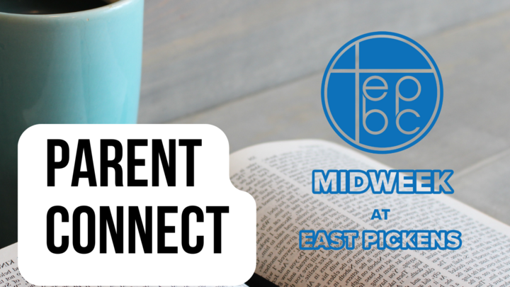 Logo for Parent Connect: Mixed Couples & Singles, Discussion, 30's-40's