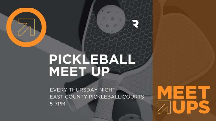 Logo for Pickleball Meet-Up