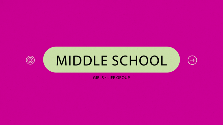 Logo for Middle School Girls - Life Group