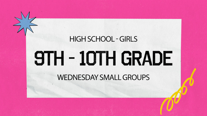 Logo for High School Girls - 9th and 10th Small Group