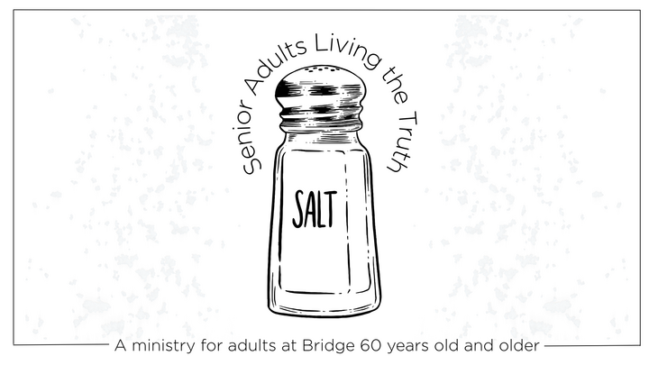 Logo for SALT - Senior Adults Living the Truth