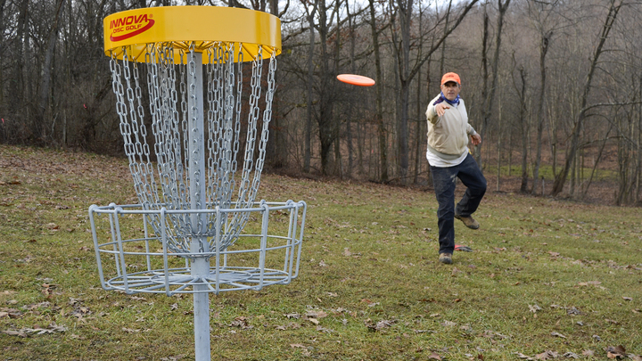 Logo for Disc Golf Course Ministry