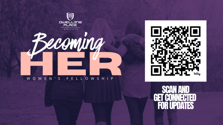 Logo for Becoming Her - Women’s Group