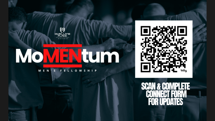 Logo for MoMENtum - Men’s Group