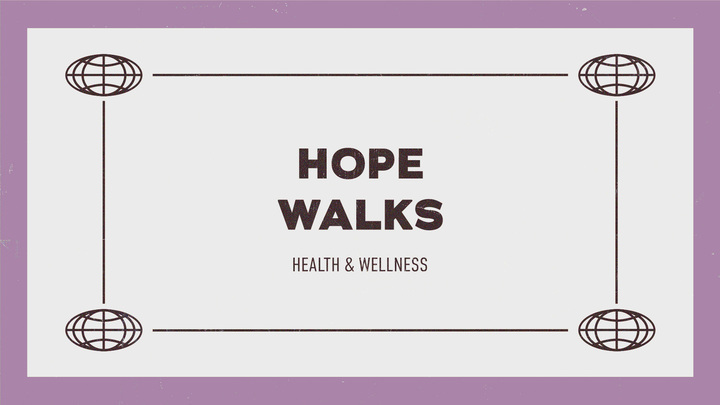 Logo for Hope Walks (Health & Wellness)