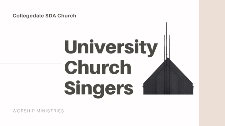 Logo for University Church Singers