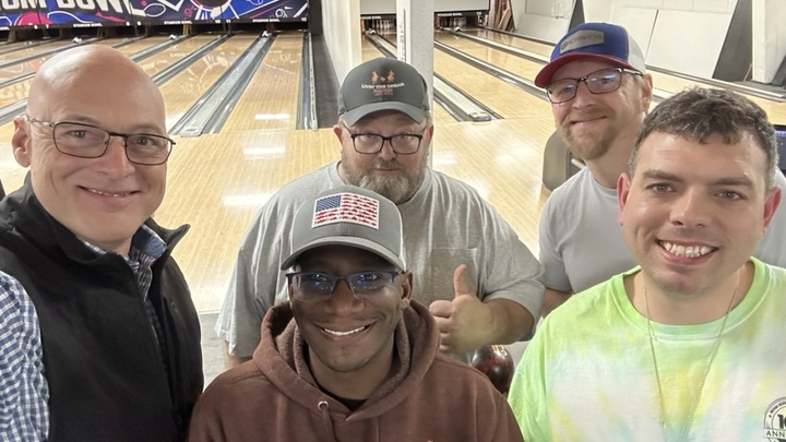 Logo for Hirschman Single Men's Social Group