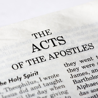 Logo for Acts Bible Study--Coming in Sept.