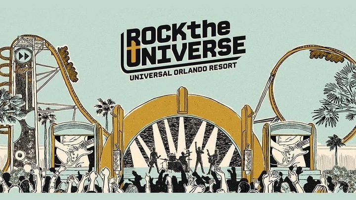 Logo for Rock the Universe