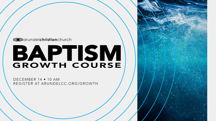 Logo for Baptism Course - December 14, 2025