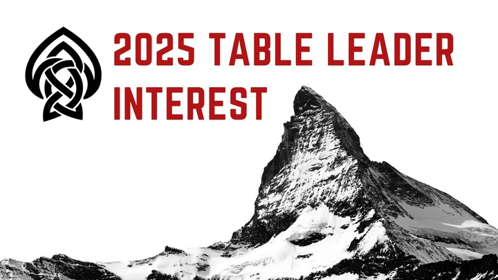 Logo for 2025 Brotherhood Table Leader Interest