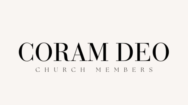 Logo for Coram Deo Baptist Church Members