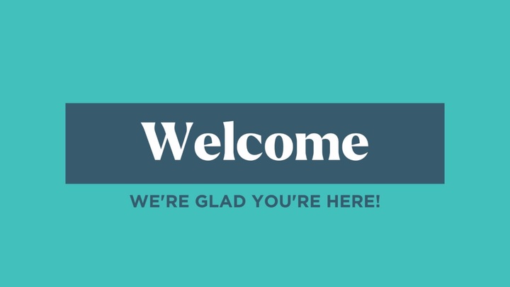 Logo for Welcome Team