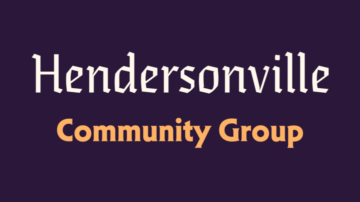 Logo for Hendersonville Community Group