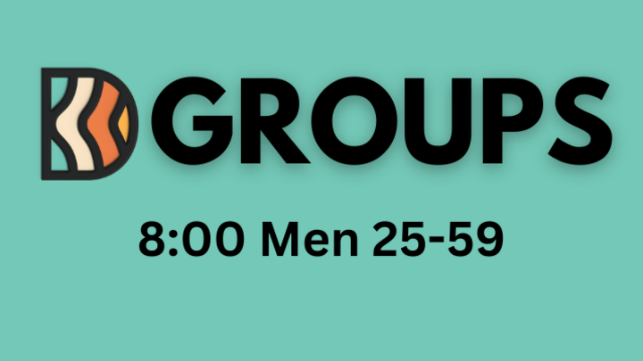 Logo for Adults 8:00am Men 25-59