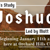 Logo for Joshua - Men's Study