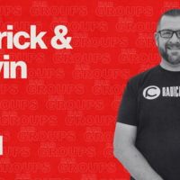 Logo for A Year With Men - Patrick & Kevin