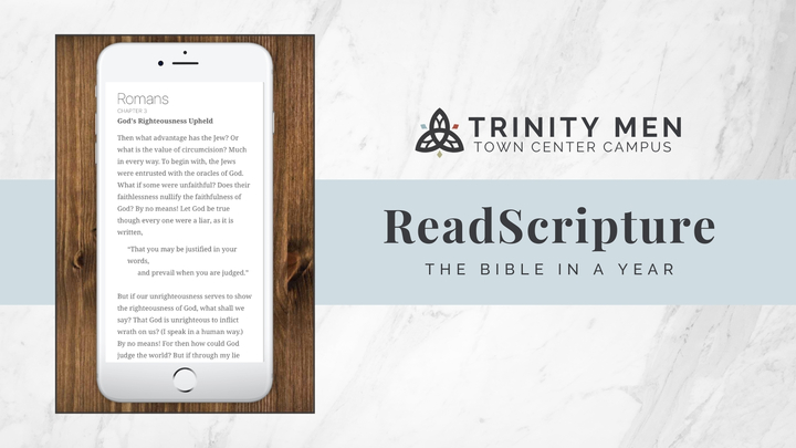 Logo for Men's Bible Study: ReadScripture