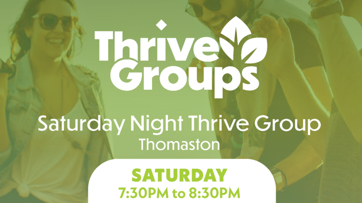 Logo for Saturday Night Thrive Group