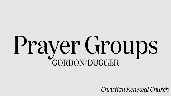 Logo for Gordon/Dugger Prayer Group
