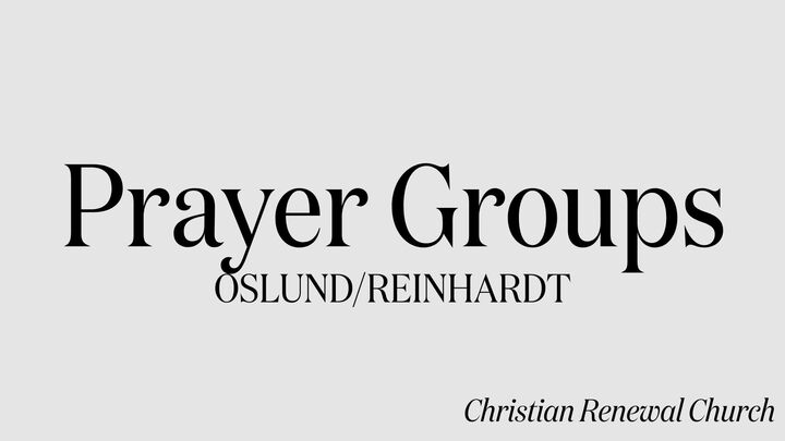 Logo for Oslund/Reinhardt Prayer Group