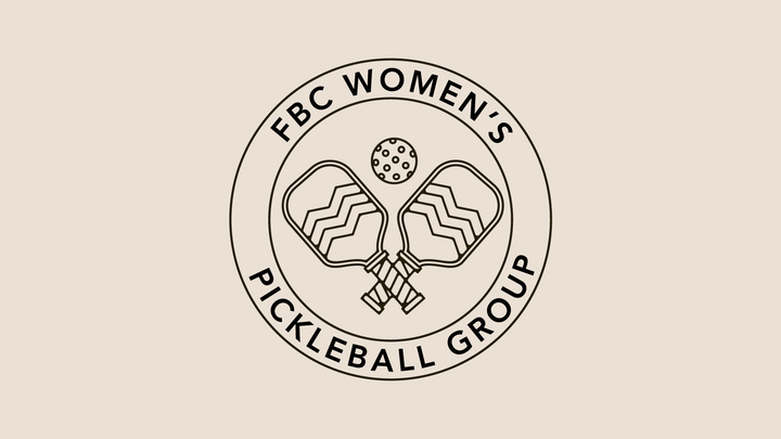 Logo for FBC Women's Pickleball Group