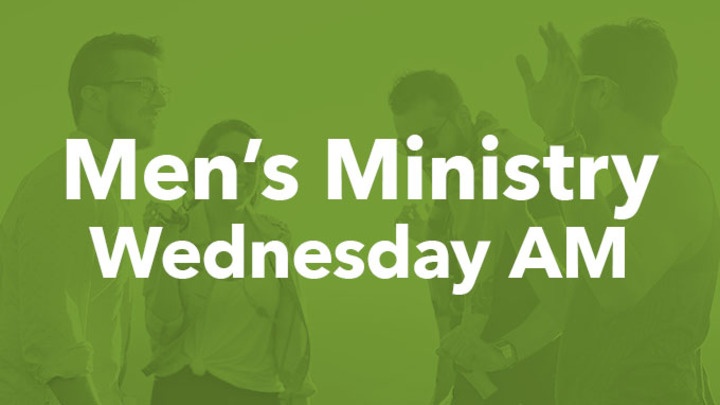 Logo for Wednesday Men's Groups--6:00 AM (Use Registration link in description)