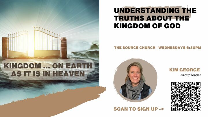 Logo for Kingdom .... On earth as it is in heaven! Led by Kim George