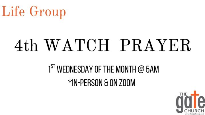 Logo for 4th Watch Prayer