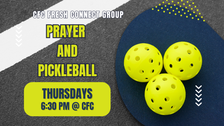 Logo for Men's Prayer and Pickleball