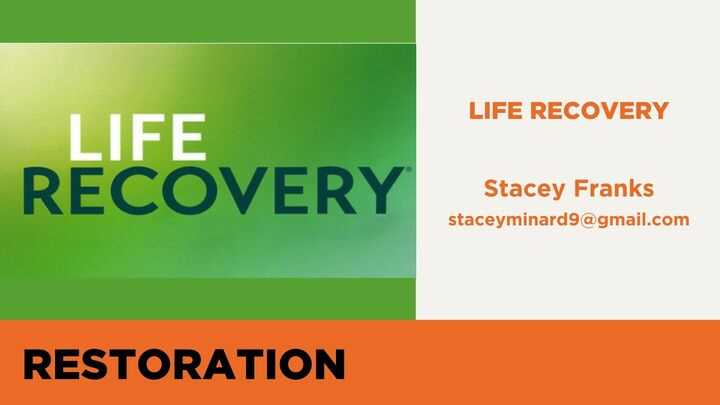Logo for RESTORATION | Life Recovery