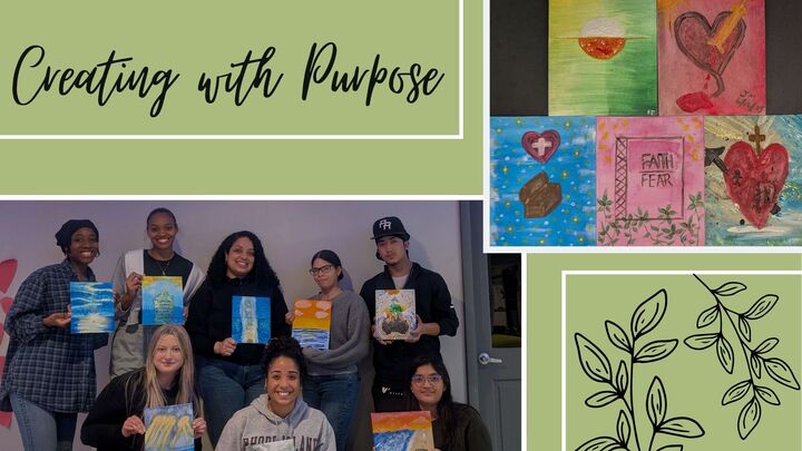 Logo for Creating With Purpose | Thrive Tribe