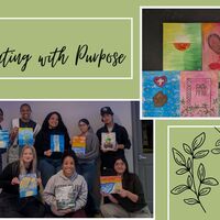 Logo for Creating With Purpose | Thrive Tribe