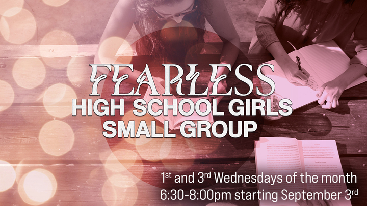 Logo for Fearless (high school girls small group)