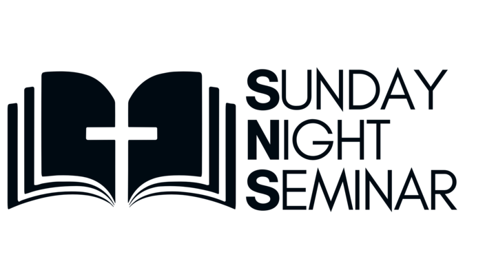 Logo for Sunday Night Seminar- Winter/Spring 2025