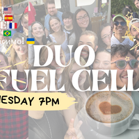 Logo for Duo Fuel Cell - Rafa Carvalho and Larissa Rodrigues