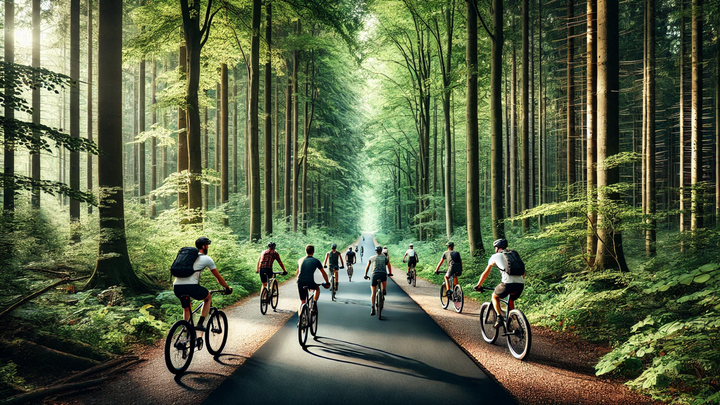 Logo for Biking & Running Dudes