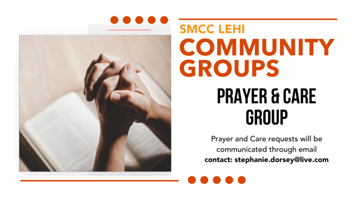 Logo for Prayer & Care | Lehi Group